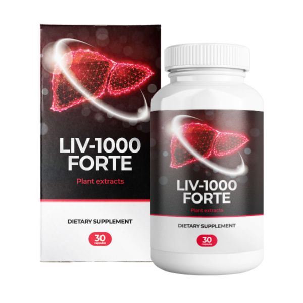 LIV-1000 FORTE - Pflanzenextrakte zum Schutz der Leber (30 Kapseln)