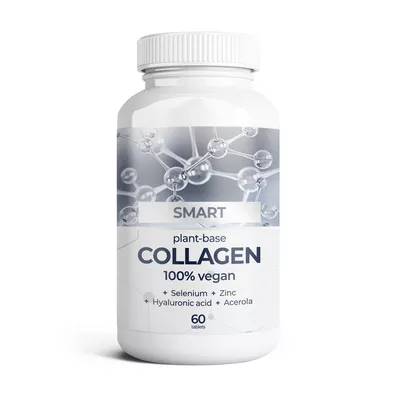 Smart Collagen - vegan - für Haut, Gelenke und Knochen (60 Kapseln)