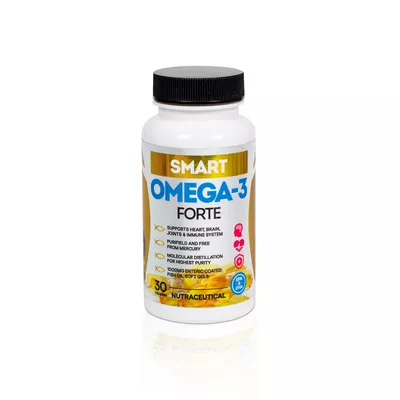 Smart Omega-3 Forte Fischöl (30 Kapseln)