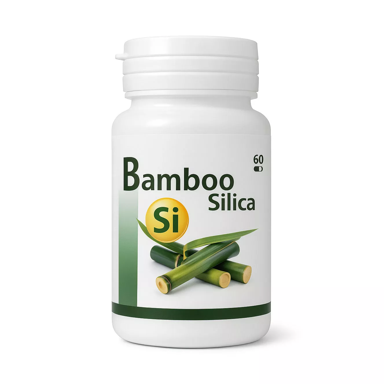 Bamboo Silica  Natrliches Bambussilizium fr Haut, Haare & Gelenke |  Nahrungse
